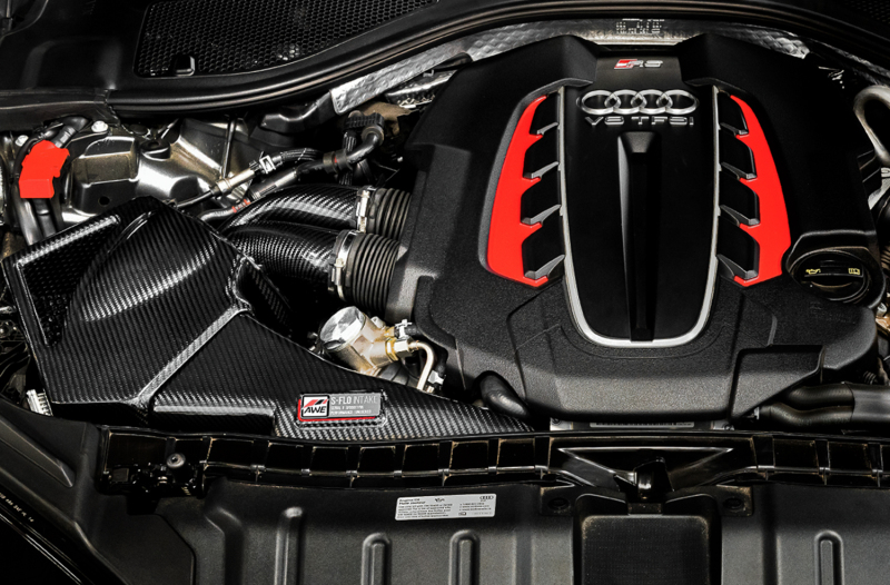 AWE Tuning Intake V2 for Audi C7 S6 / S7 4.0T S-FLO Carbon - Image 3