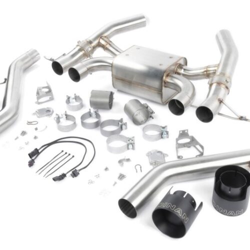 Dinan for 23-26 BMW M2 (G87) Valved Axleback Exhaust System - Black Tips - Image 3