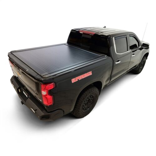 Westin 19-26 Chev/GMC Silverado/Sierra 1500 5ft 8in Bed Electric Retractable Tonneau Cover - Black - Image 8