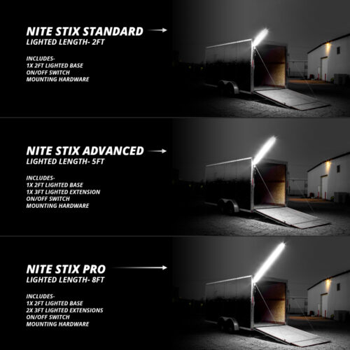 XK Glow Nite Stix Foldable Overhead Light System 8ft - Image 4