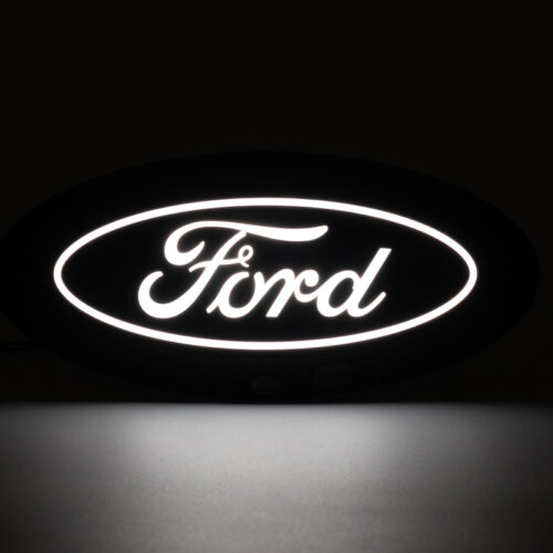 Alternative view of Putco 2023 Ford F-150 Front Luminix Ford LED Emblem - w/Camera CutOut w/o Spray Washer