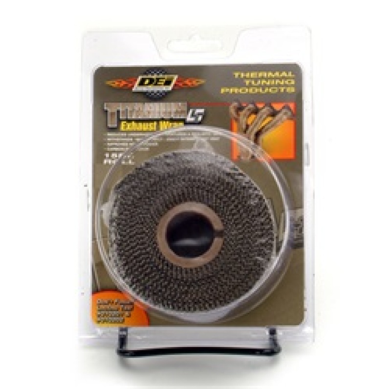 DEI 10129 Exhaust Wrap 2in x 15ft - Titanium - Image 8