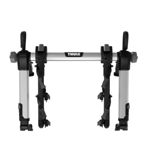 Thule OutWay Hanging-Style Trunk Bike Rack (Up to 2 Bikes) - Silver/Black - Image 3