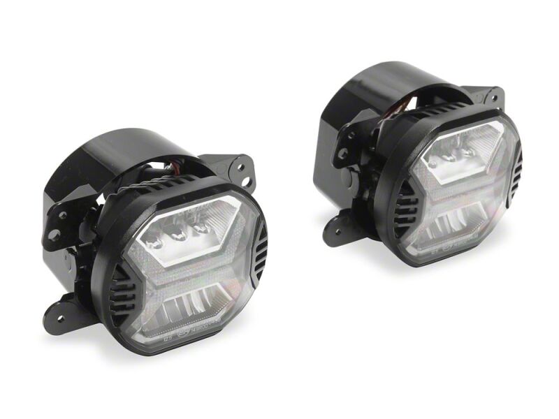 Raxiom for 2007-2018 Jeep Wrangler JK Axial Series Vision LED Fog Lights