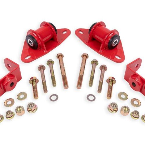 BMR 14-19 Chevrolet Corvette Motor Mount Kit - Red