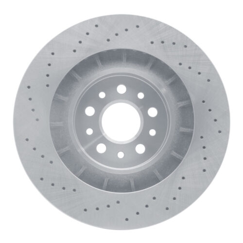 DFC 14-24 Maserati Ghibli Front Drilled Brake Rotor - Image 5