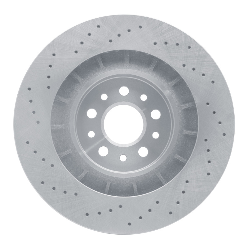 DFC 14-24 Maserati Ghibli Front Drilled Brake Rotor - Image 5