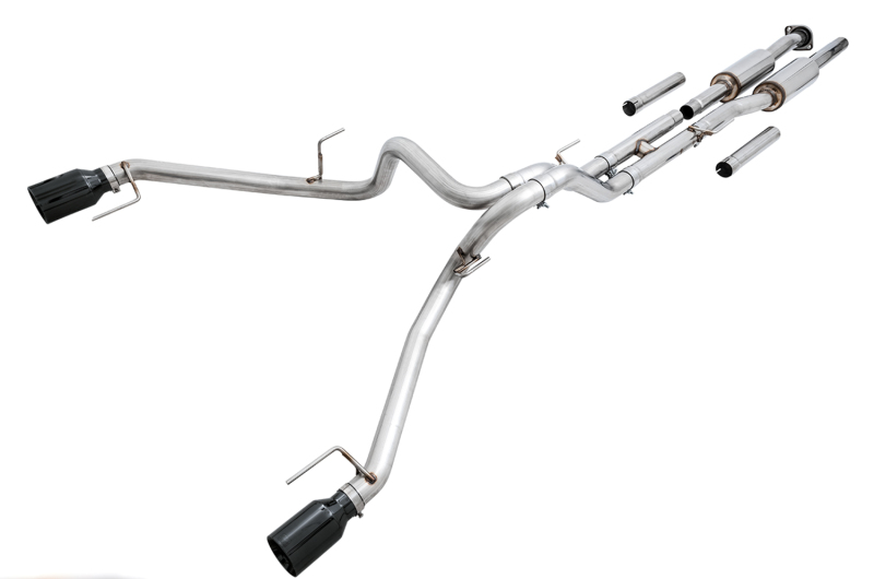 AWE Tuning Performance Exhaust System - w/ Diamond Black Tips for 2017+ Ford Raptor 0 FG