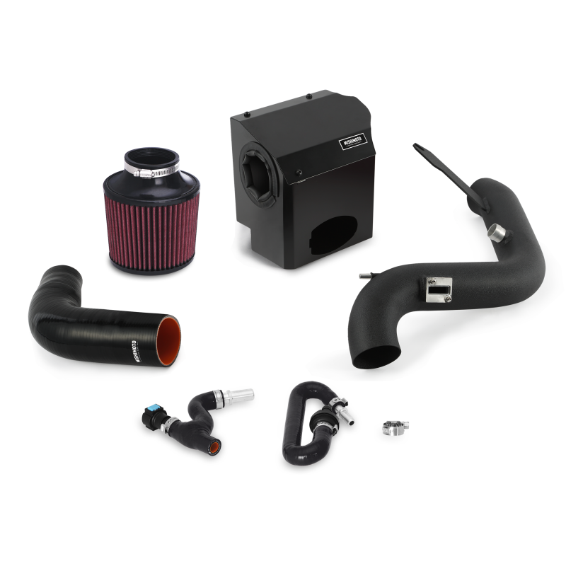 Mishimoto Performance Air Intake Kit - Wrinkle Black for 2016 Ford Fiesta ST 1.6L - Image 6