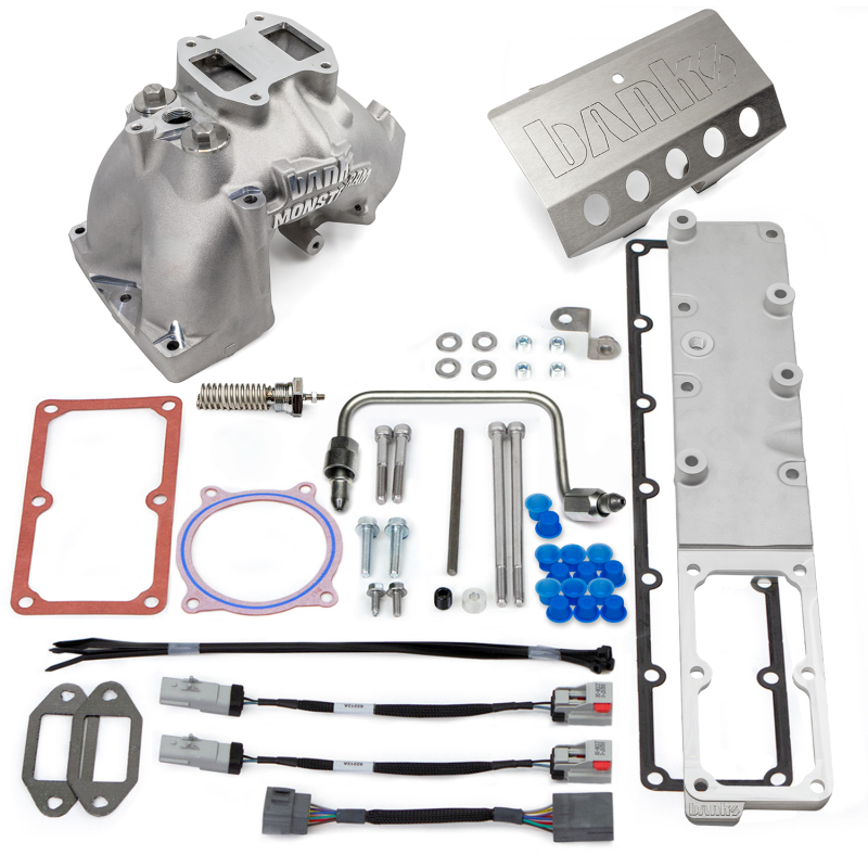 Banks Power 13-18 Ram 6.7L Monster-Ram Intake System Gen-2 w/Fuel Line - Natural w/Heater System - Image 6