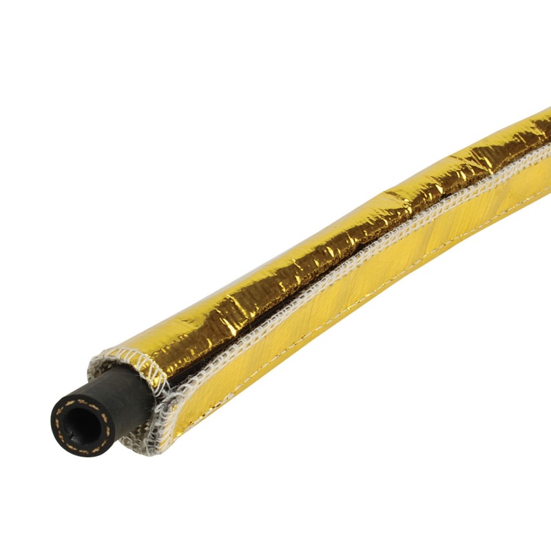 DEI Heat Shroud 1/2in to 1-1/4in I.D. x 3ft - Gold - Image 5