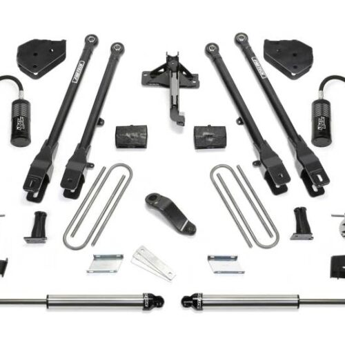 Fabtech 17-21 Ford F250/F350 4WD 4in 4Link Sys w/4.0 & 2.25