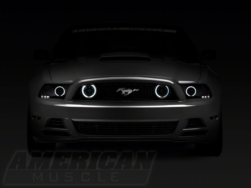 Raxiom for 2013-2014 Ford Mustang GT CCFL Halo Fog Lights- Chrome - Image 3