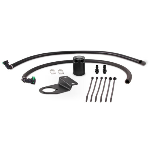 Mishimoto Baffled Oil Catch Can Kit - Black for 19+ Ford Ranger