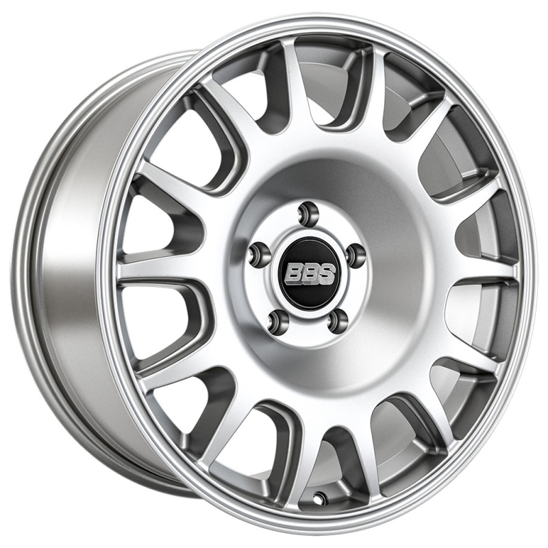BBS TS-R 17x9in - 6x139.7 - 106.1 CB - ET-12 - Satin Silver Wheel - Image 2