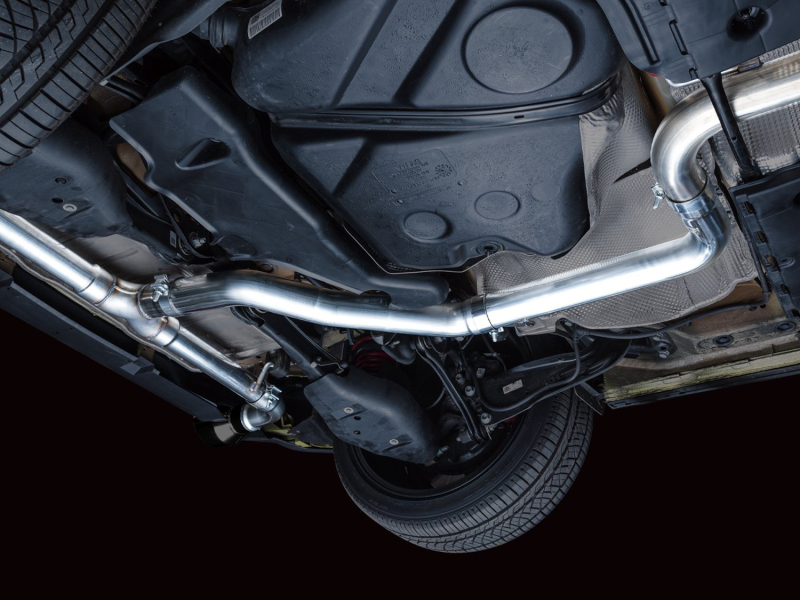 AWE Tuning 2022 VW GTI MK8 Track Edition Exhaust - Diamond Black Tips - Image 10