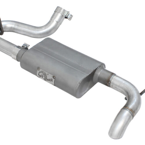 aFe Power Scorpion Exhaust System Axle Back Aluminized Hi-Tuck 07-17 Jeep Wrangler JK V6 3.6/3.8L - Image 3