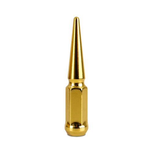 Mishimoto Steel Spiked Lug Nuts M14 x 1.5 24pc Set Gold - Image 2