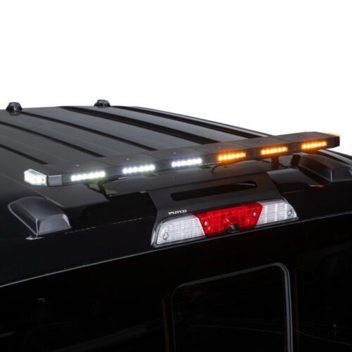 Putco 36In Universal 36In Tri Color Hornet Light (Amber/Blue/White) - LED Stealth Rooftop Strobe Bar - Image 4