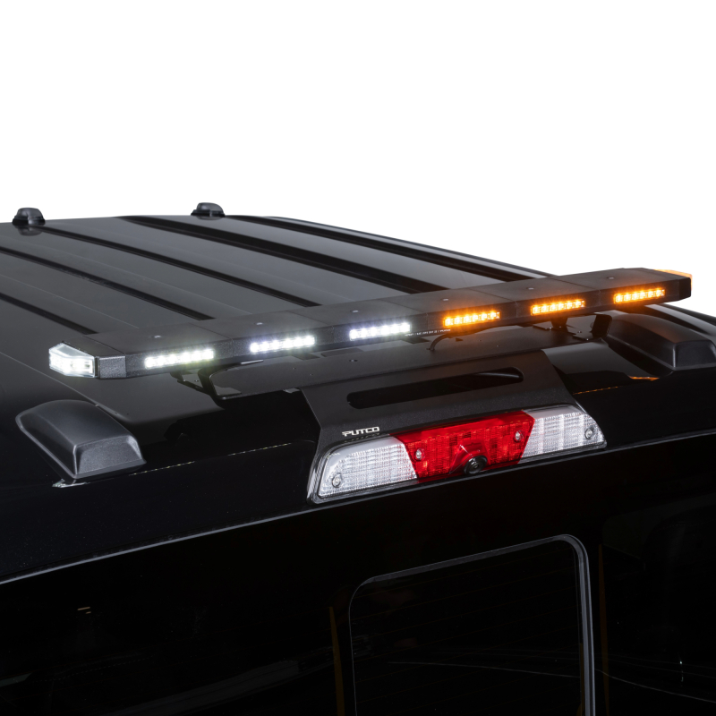 Putco 36In Universal 36In Tri Color Hornet Light (Amber/Blue/White) - LED Stealth Rooftop Strobe Bar - Image 4