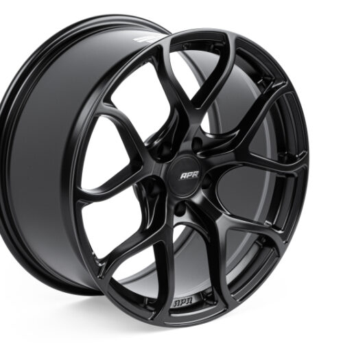 APR A01 Flow Formed - 18x8.5 - 5x112 - ET45 - 66.5mm Center Bore - Satin Black Wheel