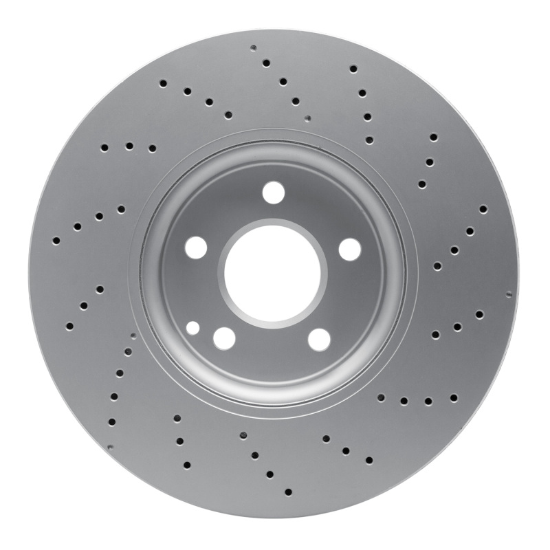 DFC 15-17 Mercedes-Benz CLS400 Front Drilled GeoSPEC Coated Rotor - Image 5