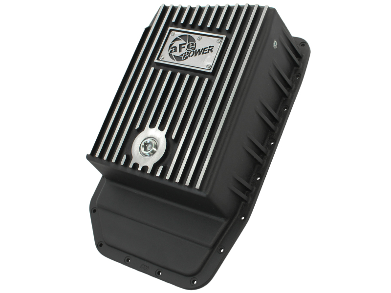 aFe Power Transmission Pan Black Machined 09-14 Ford 6R80 F-150 Trucks - Image 4