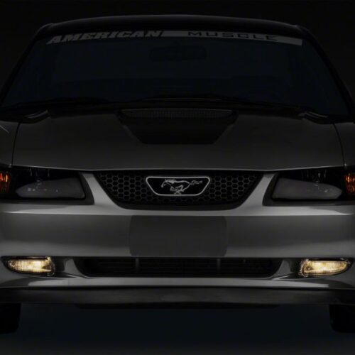 Raxiom for 1999-2004 Ford Mustang Excluding Cobra Fog Lights- Smoked