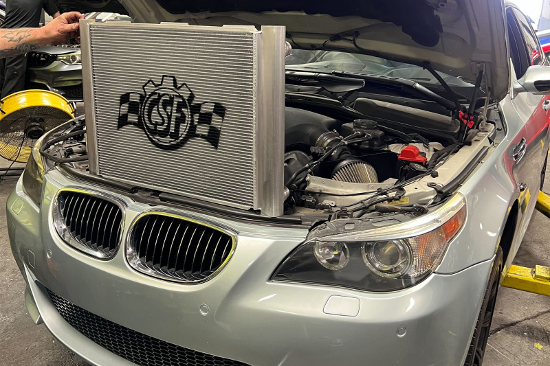 CSF for 06-10 BMW E60 M5 / 06-10 BMW E63/E64 M6 Aluminum High-Performance Radiator - Image 8