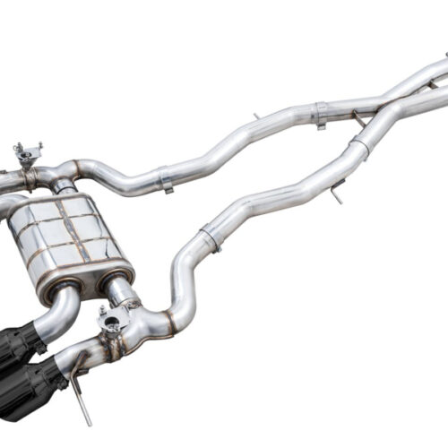 AWE Tuning SwitchPath Cat-Back Exhaust for BMW G8X M3/M4 - Diamond Black Tips