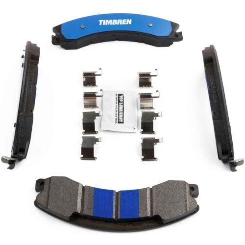 Timbren 15-19 Chevy Silverado 2500/3500 HD BES Severe Duty Semi-Metallic Brake Pads - Front & Rear - Image 4