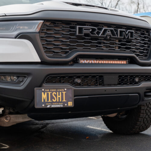 Mishimoto License Plate Relocation Kit for 2025+ Dodge RAM 1500 - Image 9