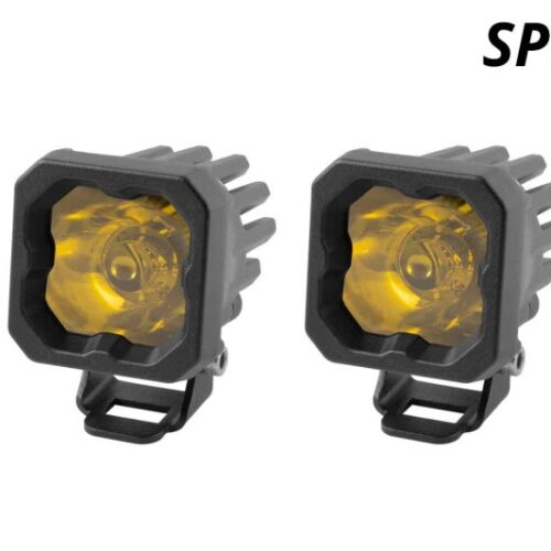 Diode Dynamics Stage Series C1 LED Pod Sport - Yellow Wide Standard ABL (Pair) - Image 3
