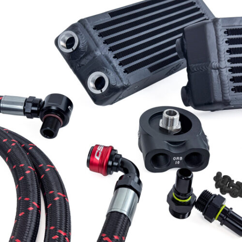 CSF for 2023+ Honda Civic Type R FL5 High-Performance Dual Engine Oil Cooler Kit - Image 10
