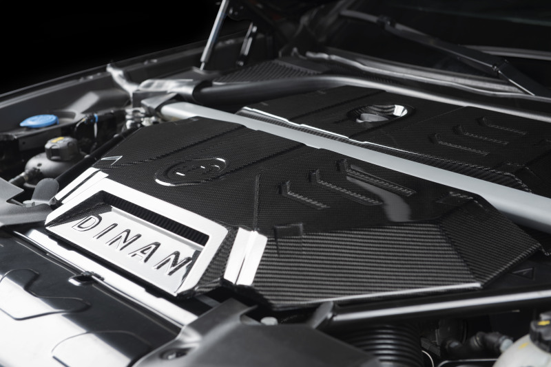 Dinan for 20-25 BMW X3 M/X4 M (F97/F98) Carbon Fiber Engine Cover - Image 2