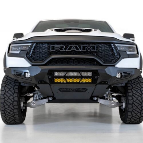 Addictive Desert Designs for 2021 Dodge RAM 1500 TRX Bomber Front Bumper (20in Lights) - Image 3