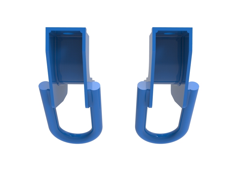 aFe Power Toyota Tundra 2022 V6-3.5L (tt) Front Tow Hook Blue - Image 3