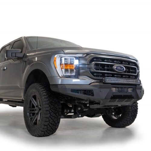 Addictive Desert Designs for 2021 Ford F-150 HoneyBadger Front Bumper w/ Top Hoop - Image 3