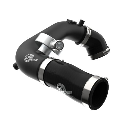 aFe Power BladeRunner 2 1/2in Intercooler Hot Side Charge Pipe 18-21 Jeep Wrangler JL L4-2.0L (t) - Black - Image 3
