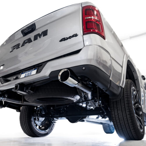 AWE Tuning Cat-Back Touring Exhaust - Chrome Silver Tips for 25+ RAM 1500 3.0TT 0FG - Image 5