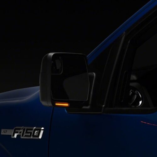 Raxiom for 2004-2014 Ford F-150 Axial Series Sequential Side Mirror LED Turn Signals- Smoked - Image 6