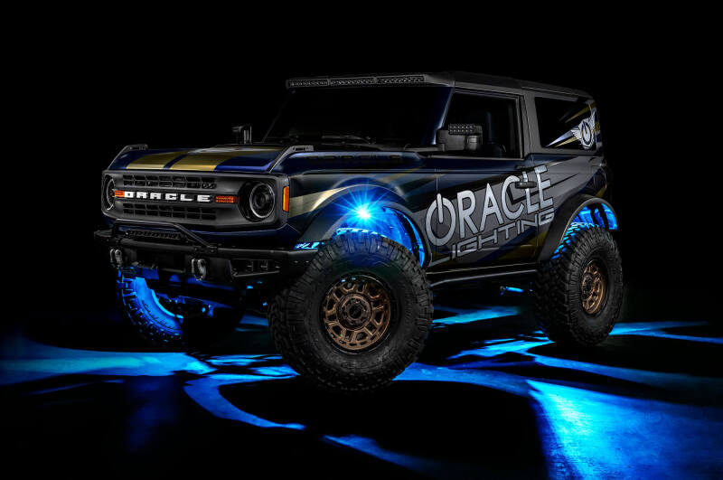 Oracle Underbody RGB+W Wheel Well Rock Light Kit - 8 PCS - ColorSHIFT - Image 7