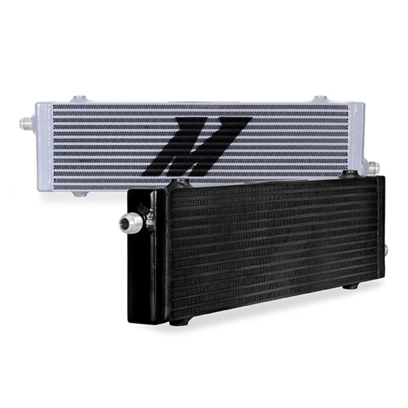 Mishimoto Universal Large Bar and Plate Cross Flow Black Oil Cooler - Image 3