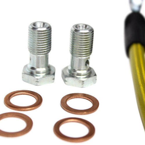 ISR Performance Stainless Steel Front Brake Lines - Nissan 240sx (S13/S14) - Image 3