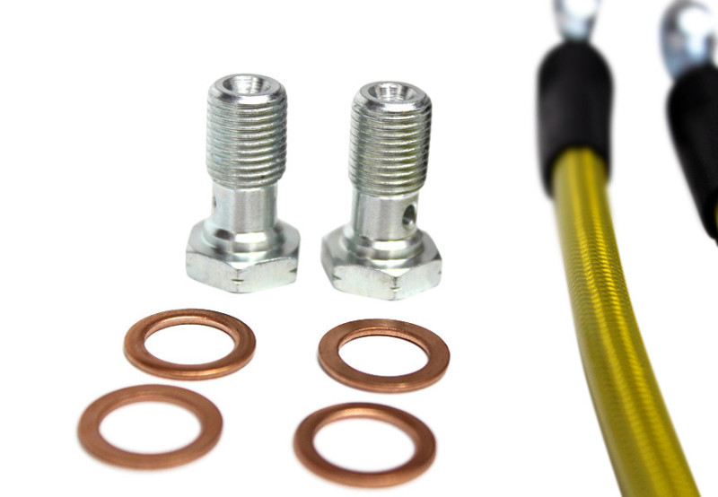 ISR Performance Stainless Steel Front Brake Lines - Nissan 240sx (S13/S14) - Image 3