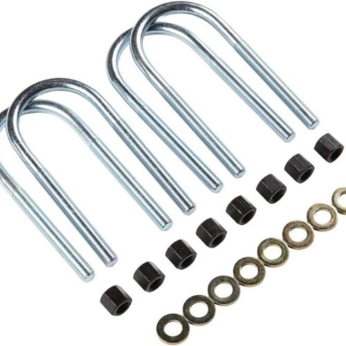 Alternative view of Fabtech 00-05 Ford Excursion 4WD Round U-Bolt Kit - 5/8-18 x 12.00 x 3.50