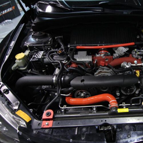 Mishimoto Cold Air Intake Kit - Wrinkle Black for 08+ Subaru WRX/STi Performance - Image 8