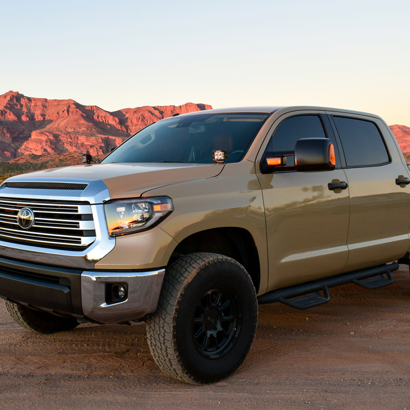 Rigid Industries for 14-20 Toyota Tundra A-Pillar Light Kit w/D-SS Flood - Image 2