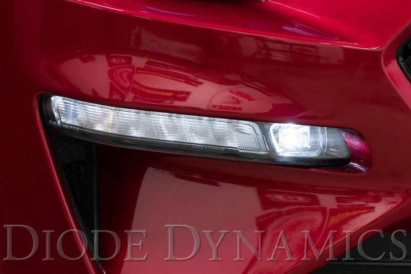 Diode Dynamics Elite Series Combination Fog Lamp for 18-21 Ford Mustang - Cool - White (Pair) - Image 2