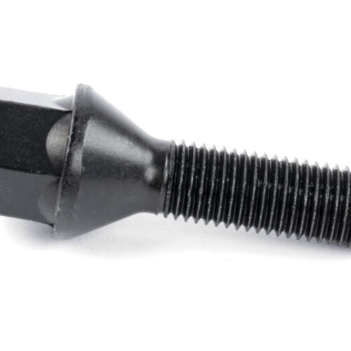 Alternative view of Dinan Lug Bolts - Cone Seat - M12x1.5 - 28mm - Black (Set of 10)